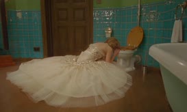 Clip of quote: [Diana] The soufflé d'abricots is just for me.