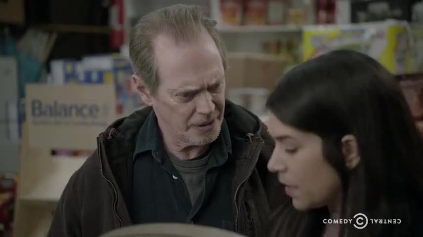 Clip of quote: - All right. - Before she gets back.