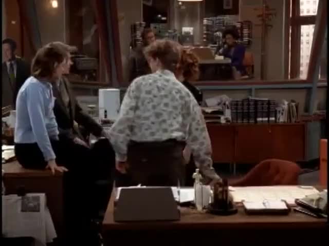 Clip of quote: Shouldn't we wait until Bill and Catherine are off the air?