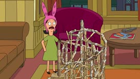 Clip of quote: Um, it's a hamster slide, obviously.