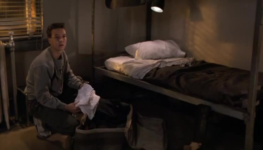 Clip of quote: He said you got a package in the mail.
