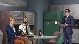 Clip of quote: Wh-- Hey, don't forget to get a--