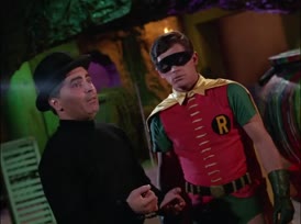 Clip of quote: Oh, no, you don't, Batman. I might steal, but I don't squeal.