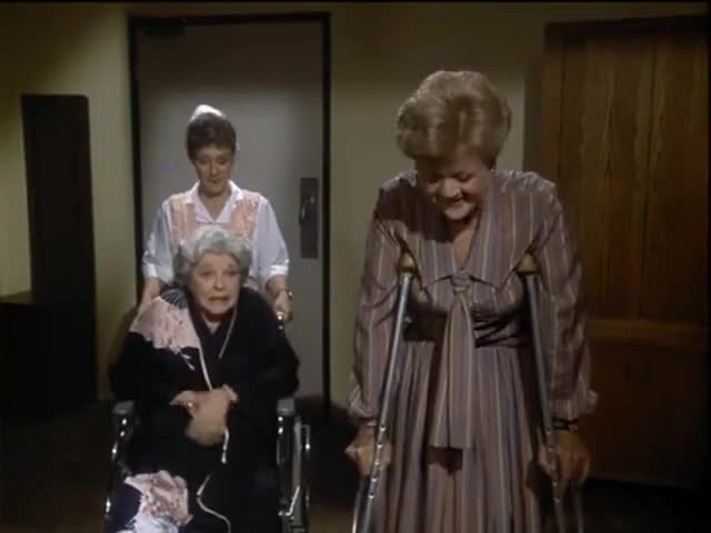 Clip of quote: [Laughing] Bye. Hit the road, honey.