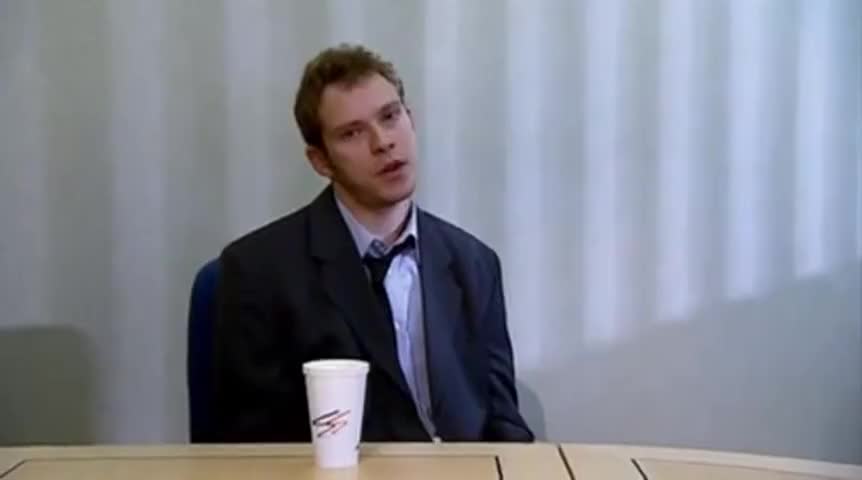 Clip of quote: Facial spasming.