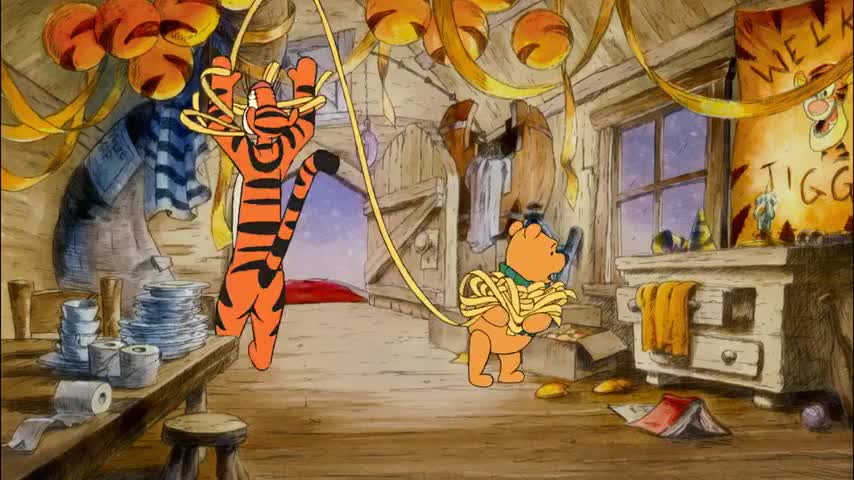 Clip of quote: Tigger, there was a very important matter,