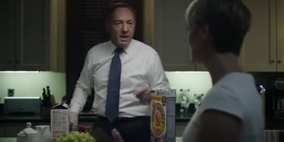 Clip of quote: I meet with them tomorrow. I'll deliver the bruises.