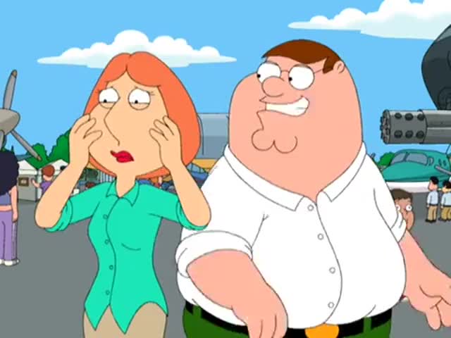 Clip of quote: Don't panic, Lois, we'll find him. I'm good at picking people out of a crowd.