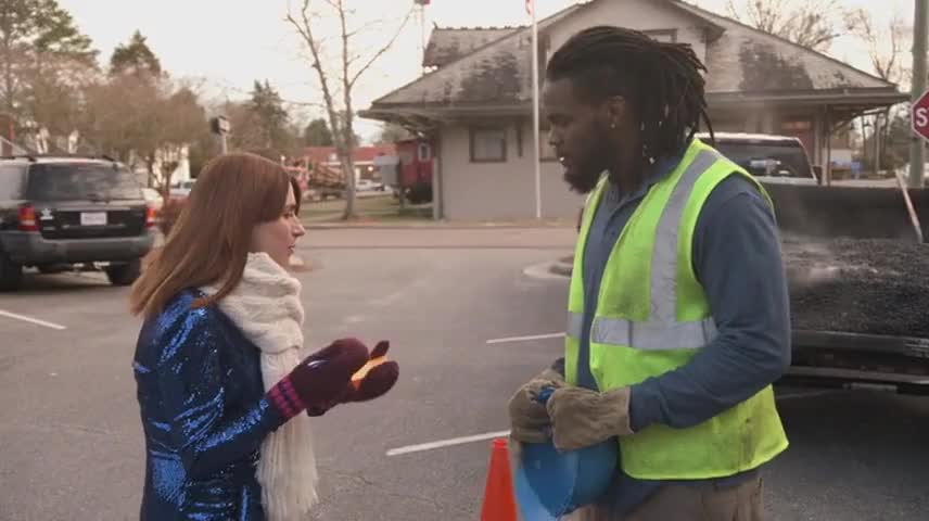Clip of quote: Hey, are you running for Queen of Flatch or something?