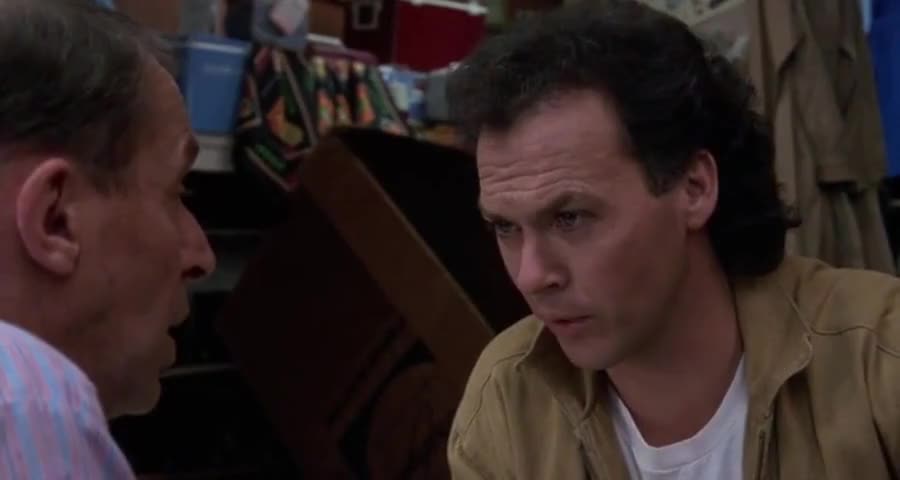 Clip of quote: to a bagel shop around the corner.