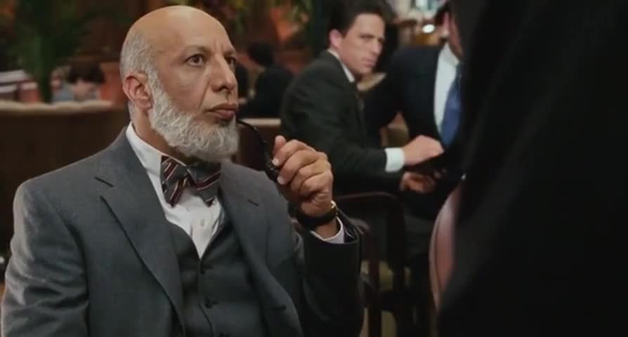 Clip of quote: Your yellow teeth are really troubling.