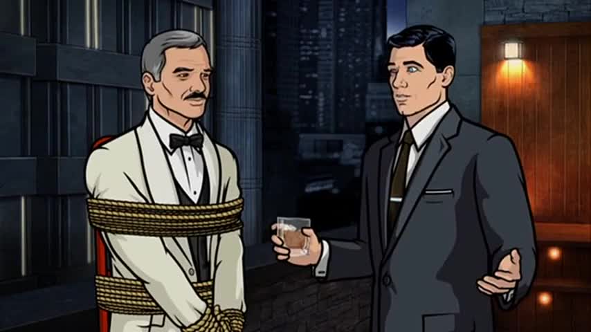 Clip of quote: ...and finds out who he really is, so she helps him escape.