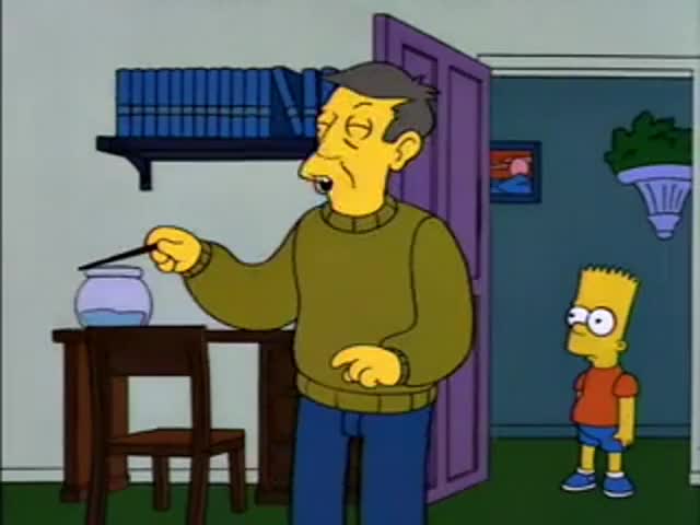 Clip of quote: Now a little more allegro than last time. Bart!