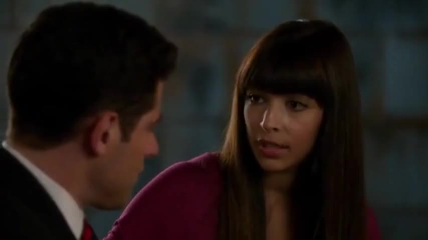 Clip of quote: - Tell me what happened. - Well, I'm back to being Schmidt.