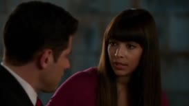 Clip of quote: - Tell me what happened. - Well, I'm back to being Schmidt.