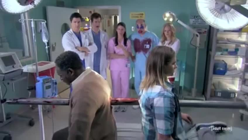 Clip of quote: I don't want to be stuck next to this useless old dude!