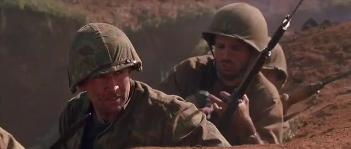 Clip of quote: Smoke 'em up!