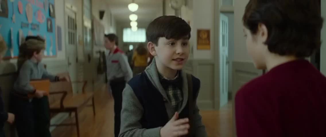 Clip of quote: See, see, there's this clock.
