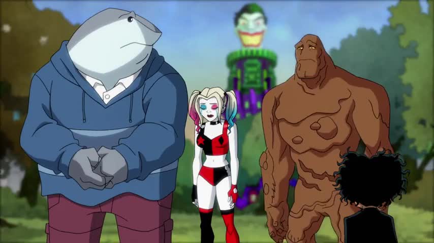 Clip of quote: [Harley sobs]