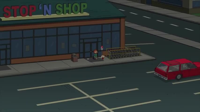 Clip of quote: to make a potty next to the store dumpster.