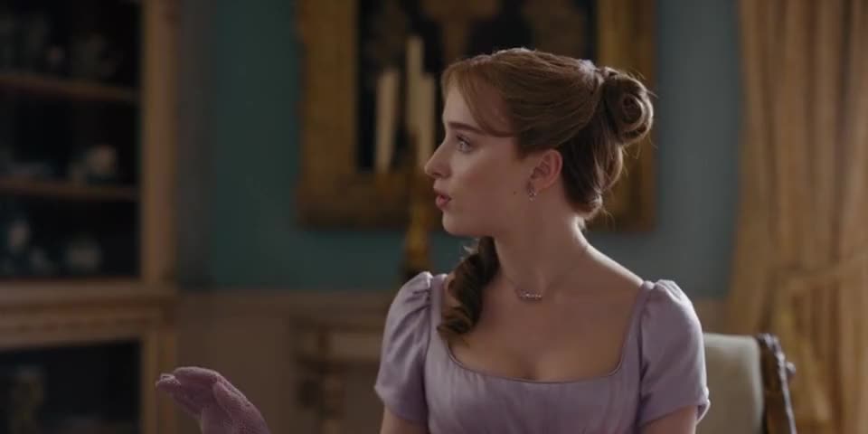 Clip of quote: Yes, and she is quite lovely.