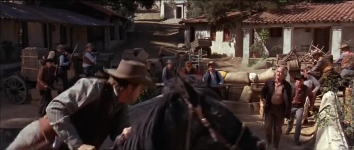 Clip of quote: Get ready. They're comin'!