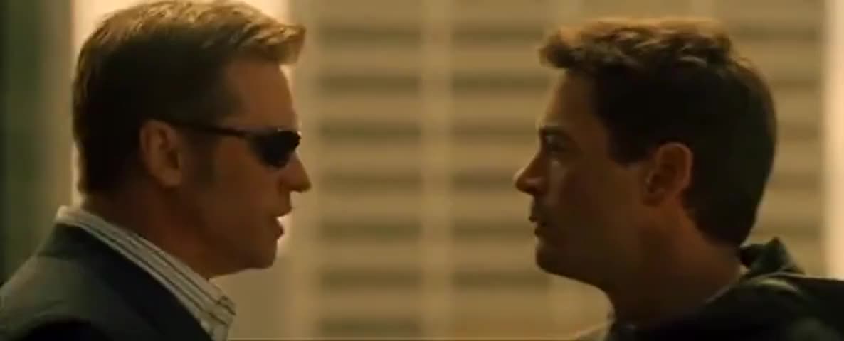 Clip of quote: Go home before the bad guys do something bad to you.