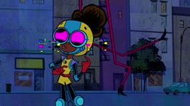 - letting a villain get away! - Huh?!
