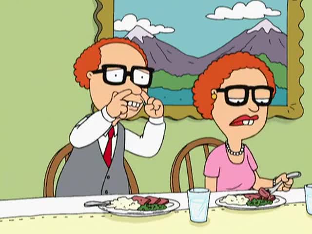 Clip of quote: Meg, you never told me your mother was such a stone-cold fox.
