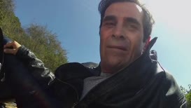 Clip of quote: Why did I bring this stupid motorcycle out here?