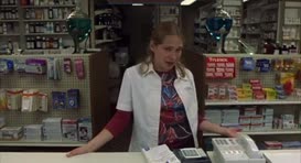 Clip of quote: two girls came in here talking about the end of the world...