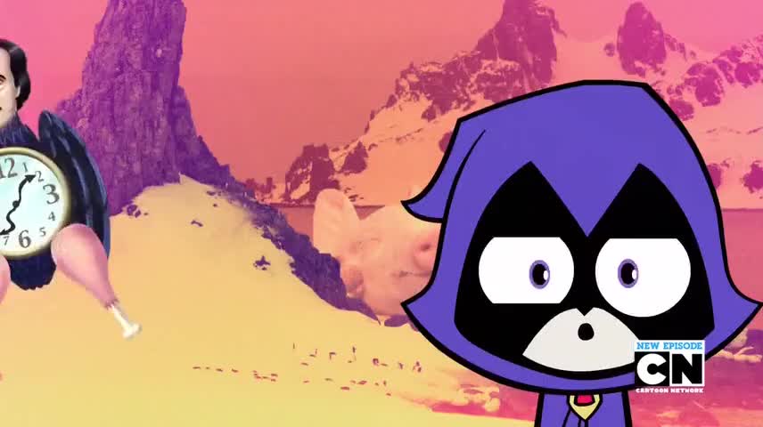Clip of quote: [ Chicken Clucking ] [ Farts ]