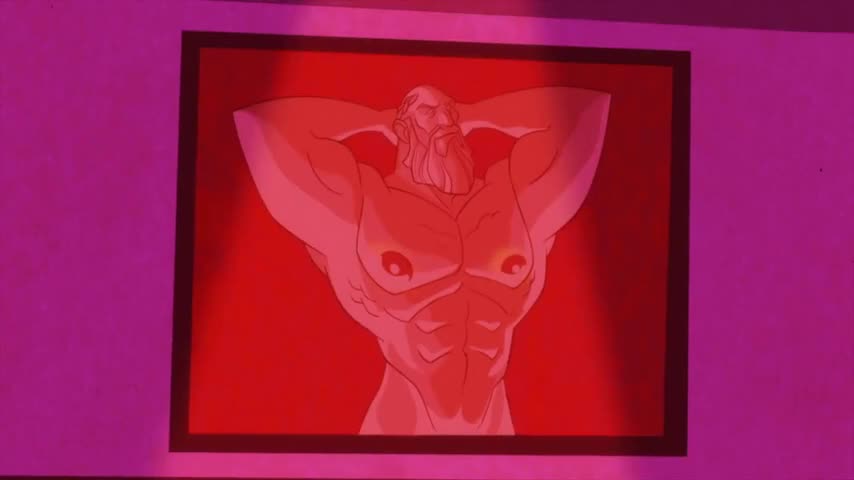 Clip of quote: Wow. That's just like one of those paintings, you know, where the eyes follow you,