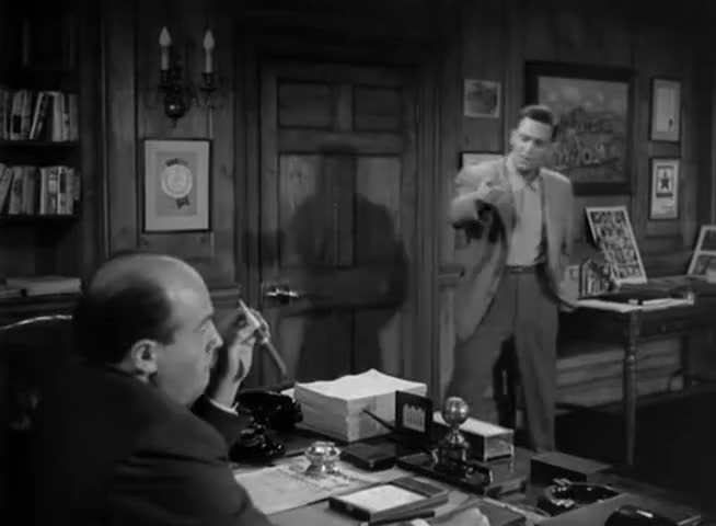 Clip of quote: You've got the best man, Alan Ladd.