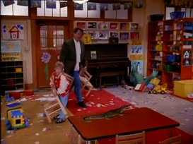 Clip of quote: On Monday nights, my mom tutors and Mrs. Quinn takes care of me.