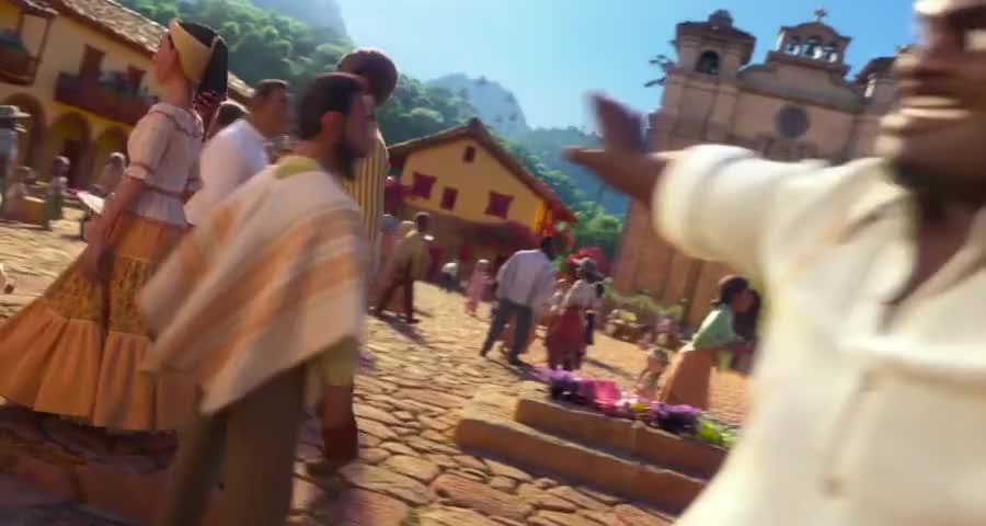 Clip of quote: Bruno walks in Whale alligator monkey goose
