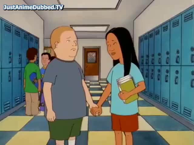 Clip of quote: Hey, lovebirds. No PDAs!