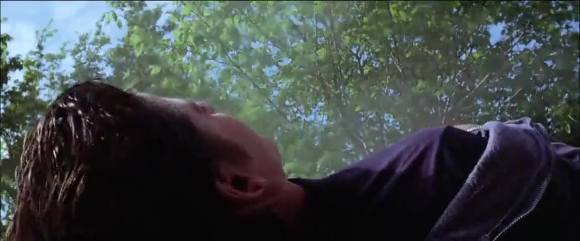 Clip of quote: - Hey! - Get off!