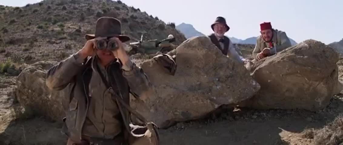 Clip of quote: What do you think you're doing there?