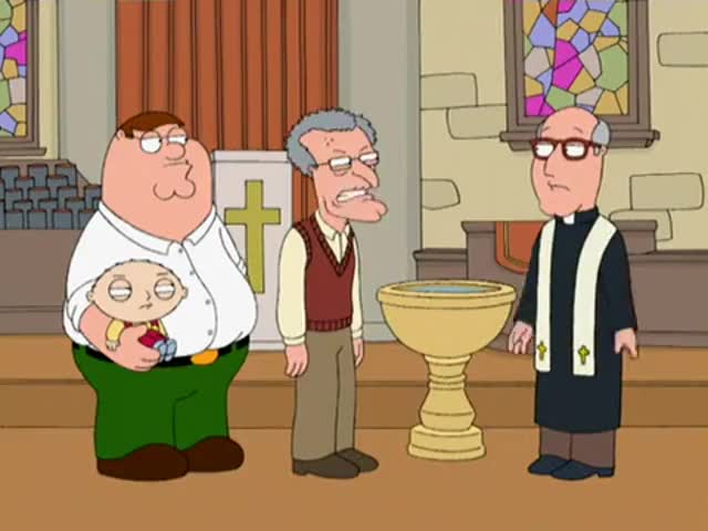 Clip of quote: Tainted? Holy water? How did that happen?