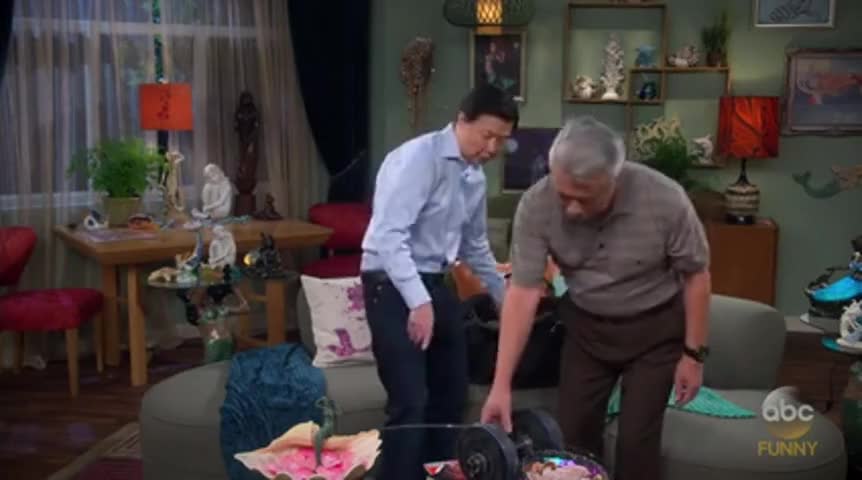 Clip of quote: Oh, let me.