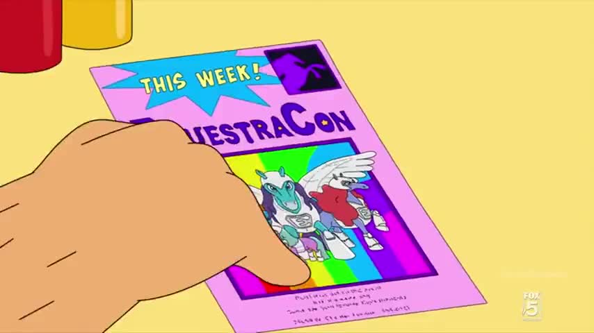 Clip of quote: Hey, Bob. You going to EquestraCon?