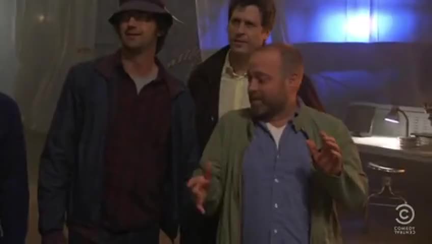 Clip of quote: - Something's happening, right?