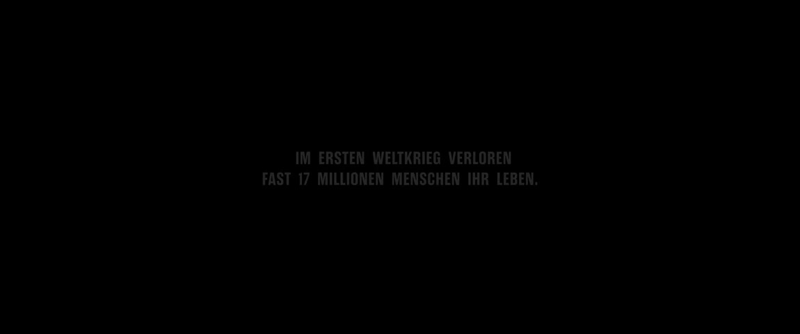 Clip of quote: Almost 17 million people lost their lives in the First World War.