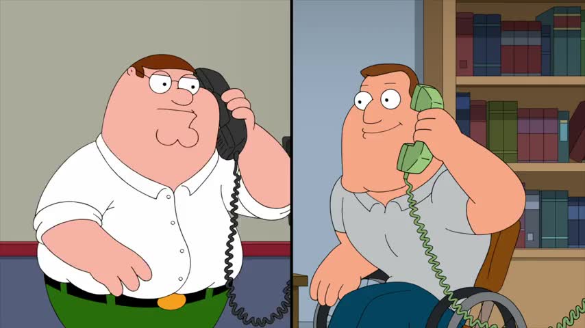 Clip of quote: Hey, you know, that should be your answering machine.