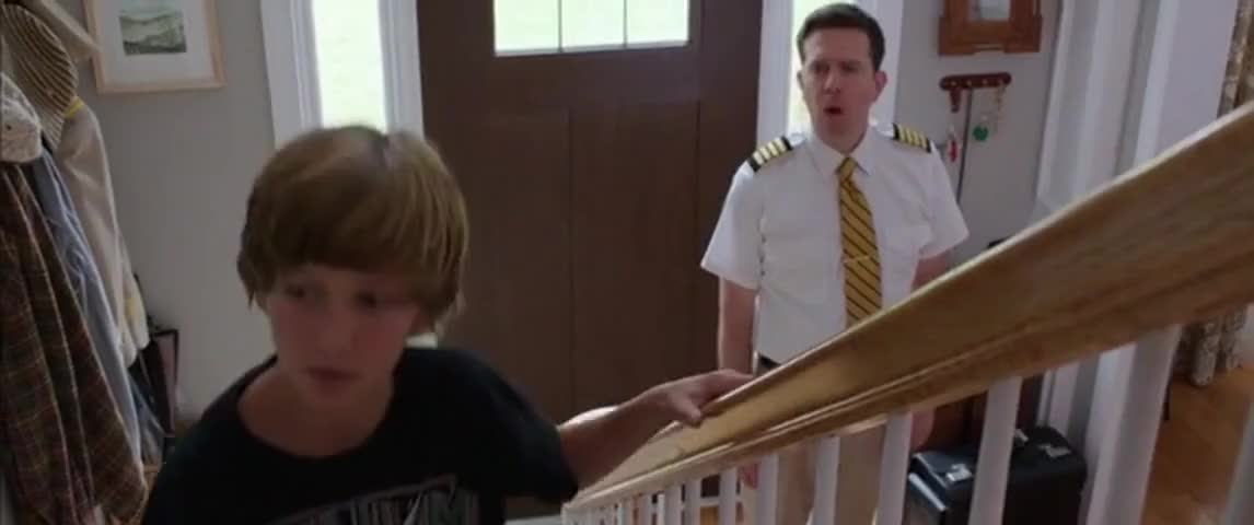 Clip of quote: Whoa. Hey, Kevin? Get back down here.
