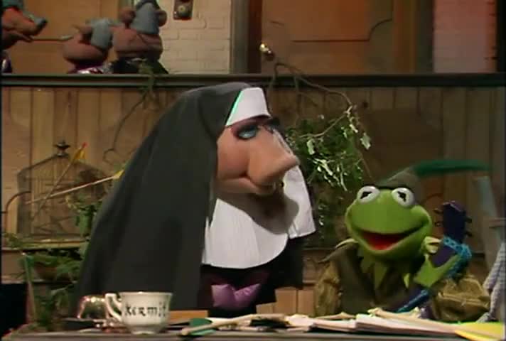 Clip of quote: - Uh, what did you do with her? - Oh, that's nice.