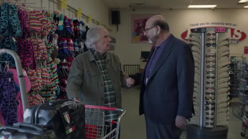 Clip of quote: I have to go.