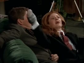 Clip of quote: The girl who wears the wacky outfits. Ha-ha-ha!