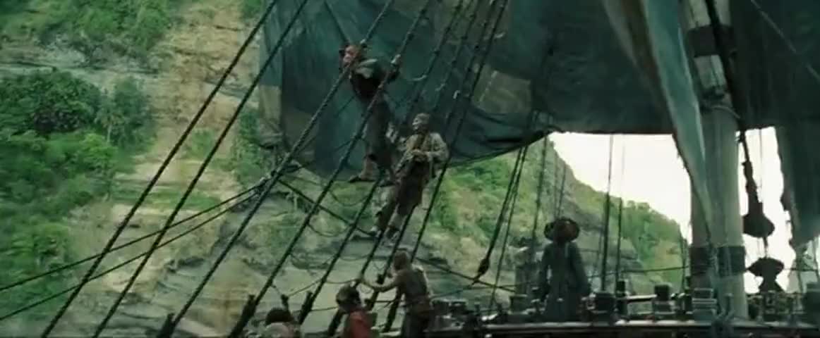 Clip of quote: Look alive and keep a weather eye.